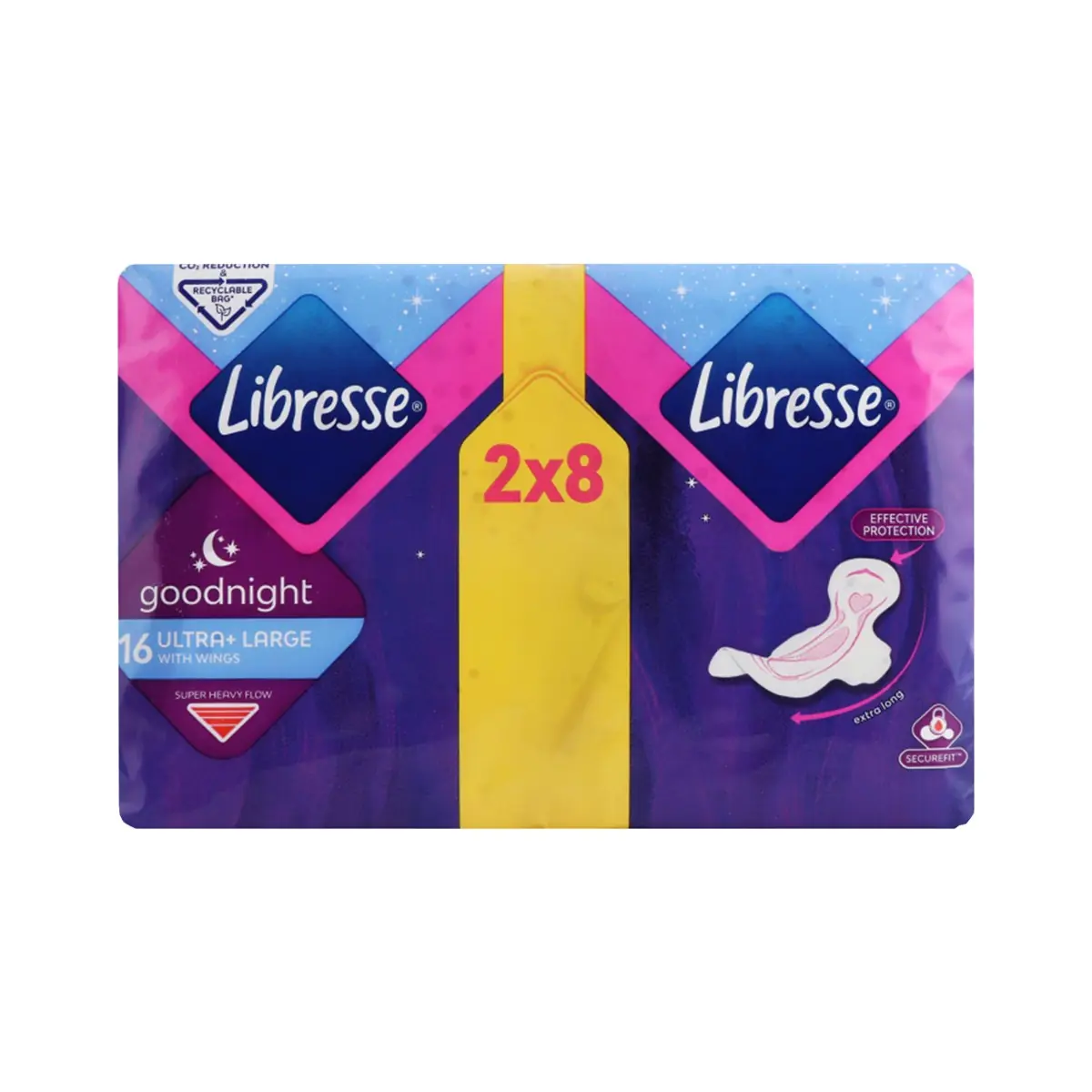 Peceta higj.Libresse Duo Ultra Night 2×8