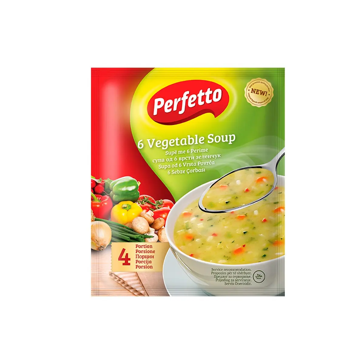 Supe krem me 6 perime Perfetto 79gr