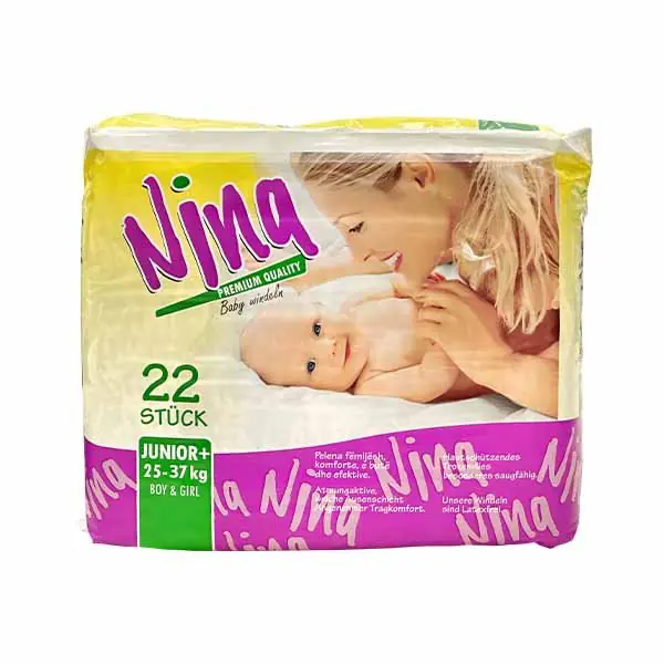 Pelena per femije Nina junior+ 22pcs