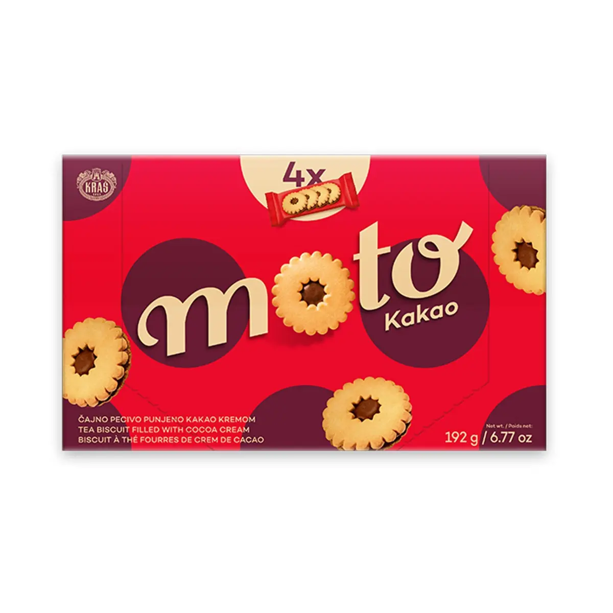 Biskota me kakao Moto 192gr