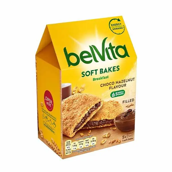 Biskota me fill cokollate Belvita 250gr