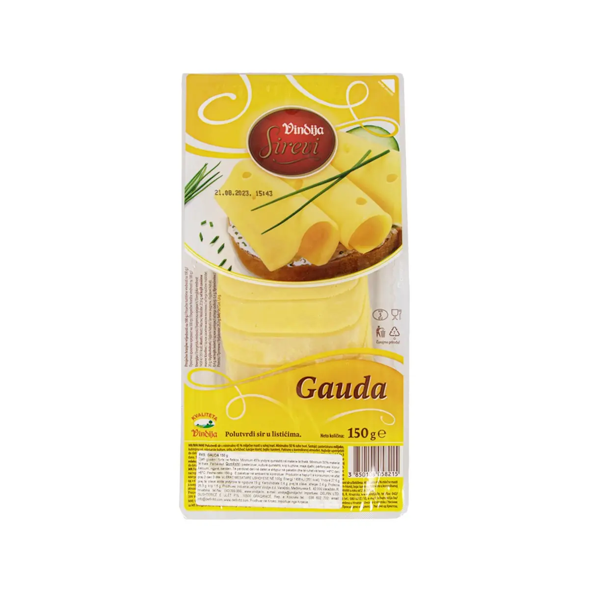 Kaqkavall gauda Vindija 150gr