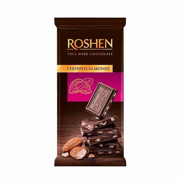 Qokollate e zeze 70% Roshen 80gr