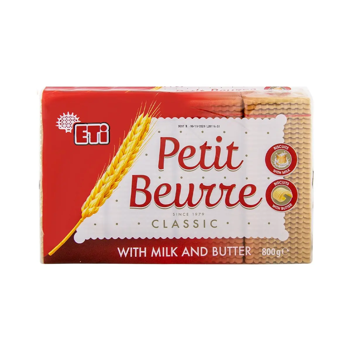 Biskota petit beurre Eti 800gr