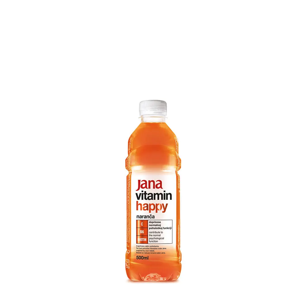 Uje me vitamina Orange Jana 0.5L