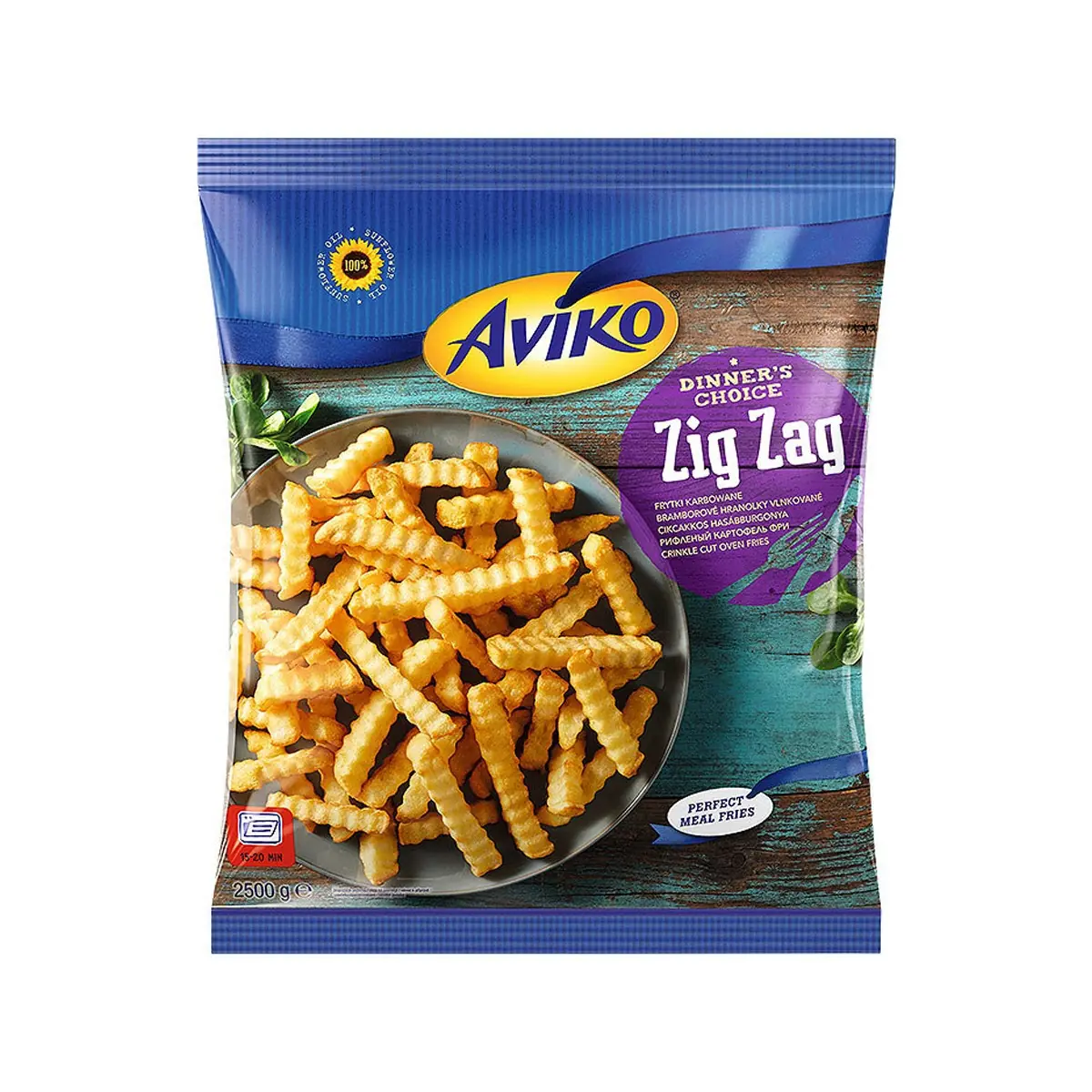 Pomfrit zig-zag Aviko 750gr