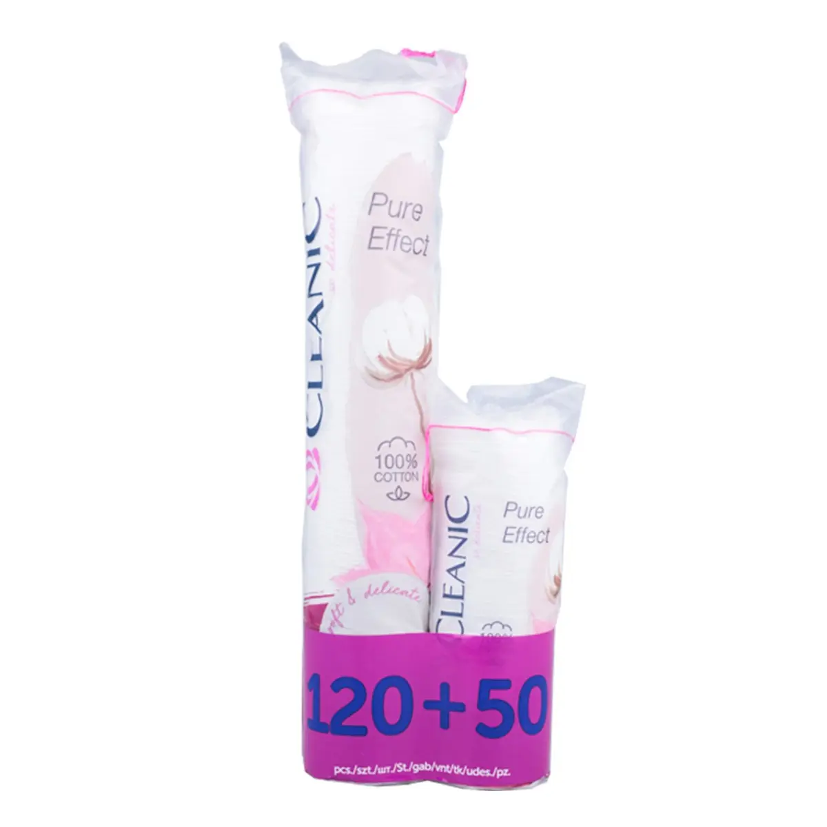 Pastrues Pambuku Cleanic 120 + 50 cope