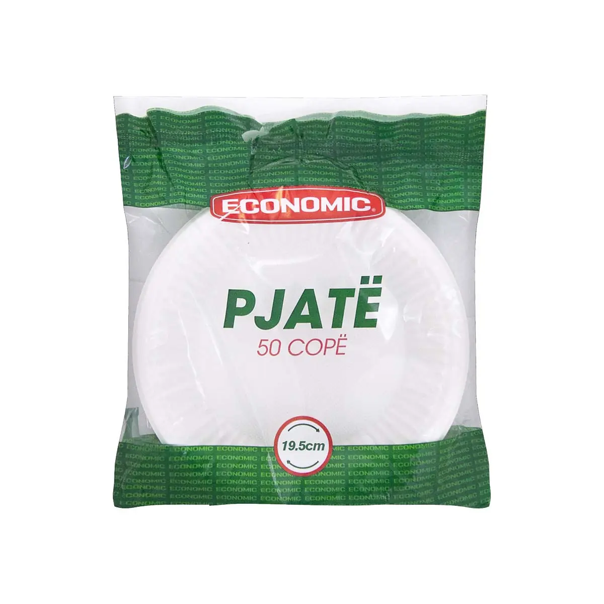 Pjata te plastikes Economic 19.5cm 50cop