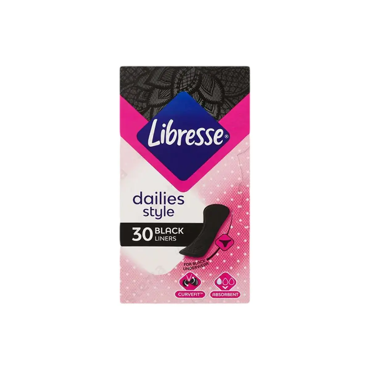 Peceta higjieni.ditore Libresse Black30c