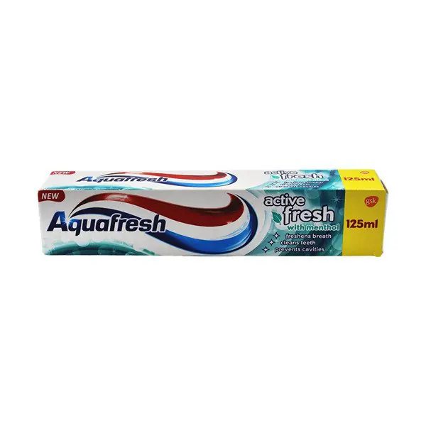 Paste per dhembe menthol Aquafresh 125ml