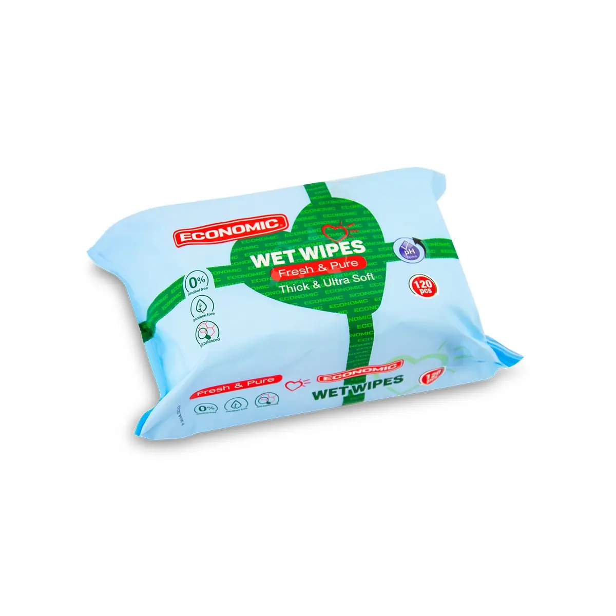 Letër e lagur Economic 120copë