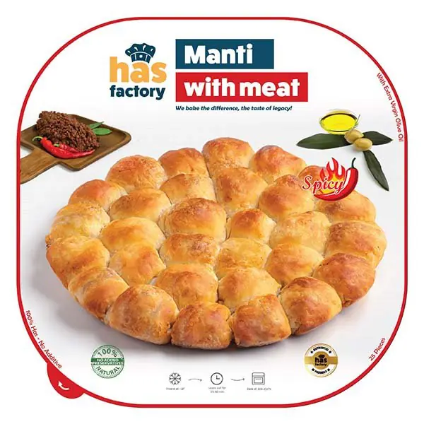 Mantia me mish djegest Has Factory 25cope