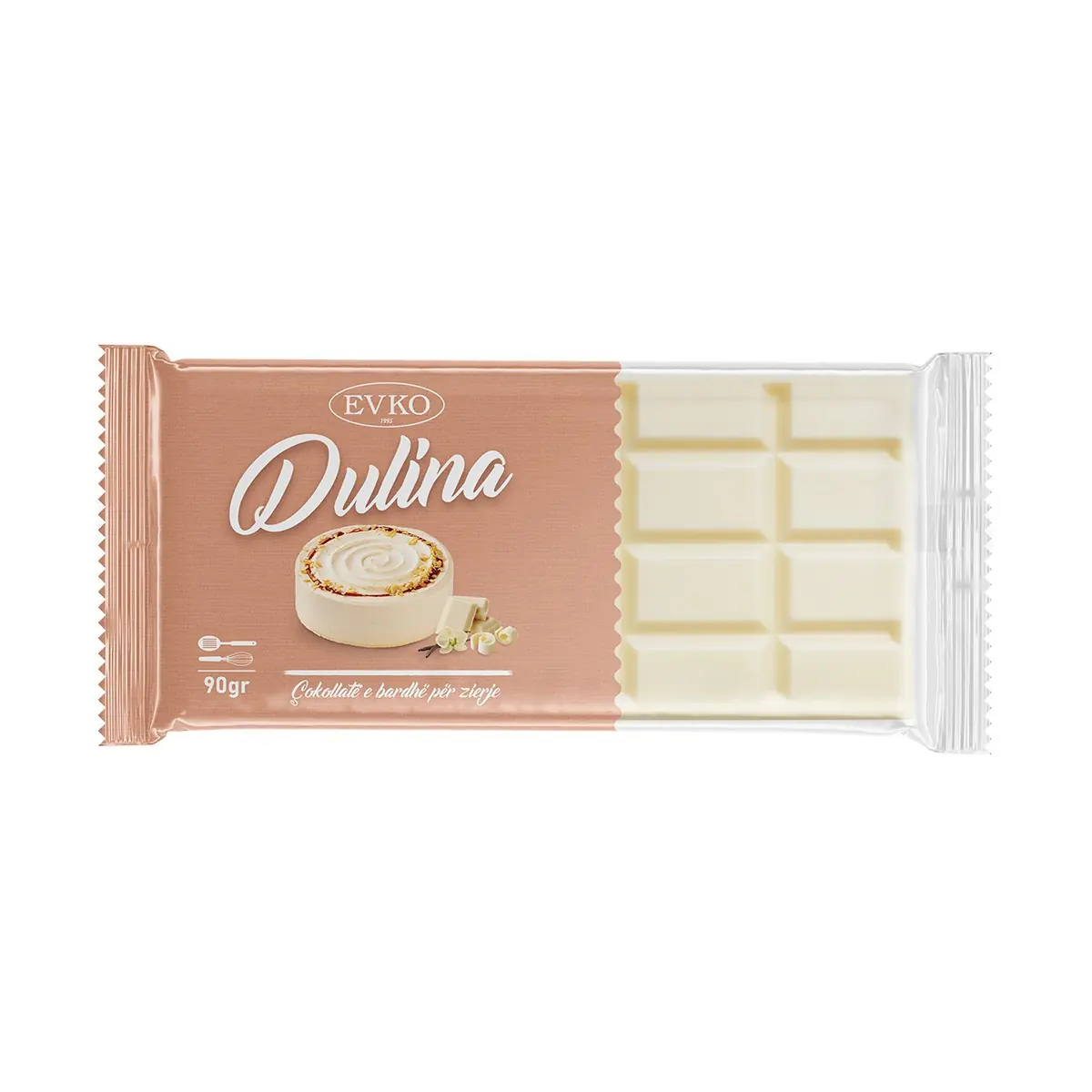 Çokollate e bardhe per zierje Dulina 90g