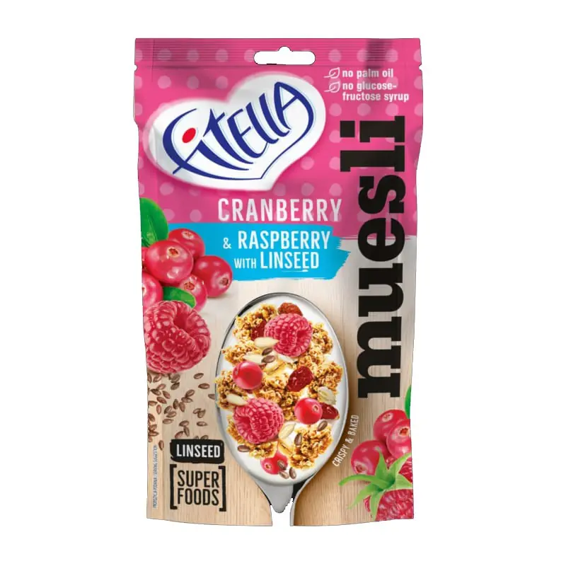 Muesli me fruta mali Fitella 50gr