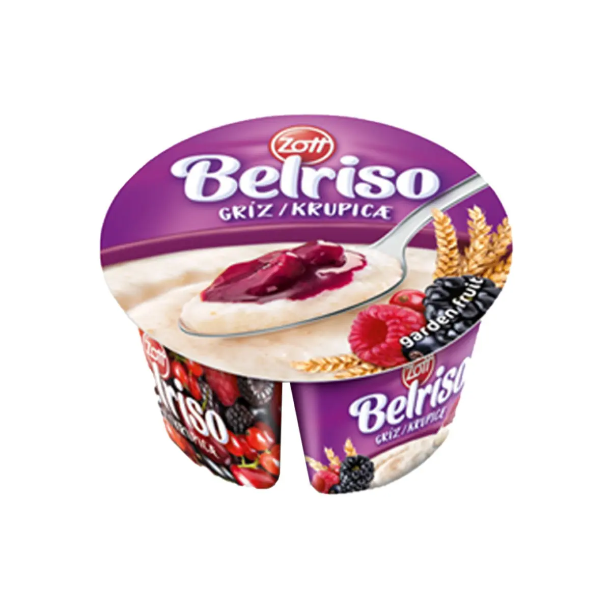 Belriso me Dredhez/Fruta Mali Zott 130g
