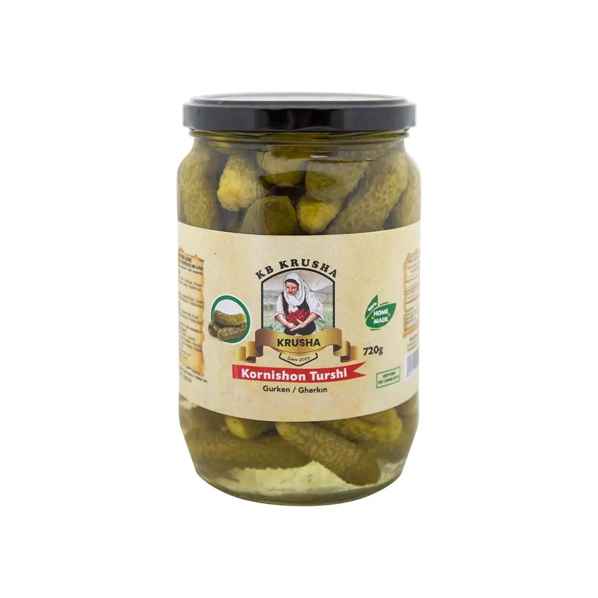 Tranguj te vegjel turshi KB Krusha 720gr