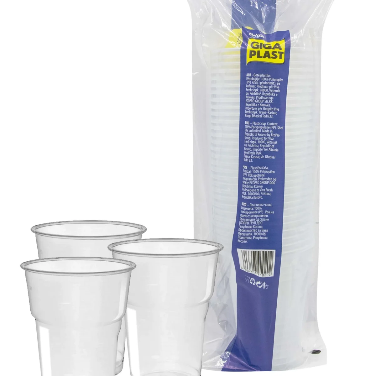 Gote Plastike 40 copë