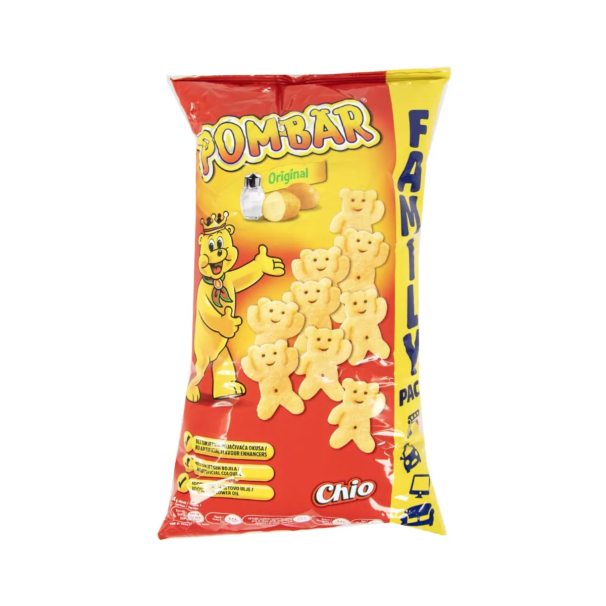 Patatina me kripë Pombar 100gr