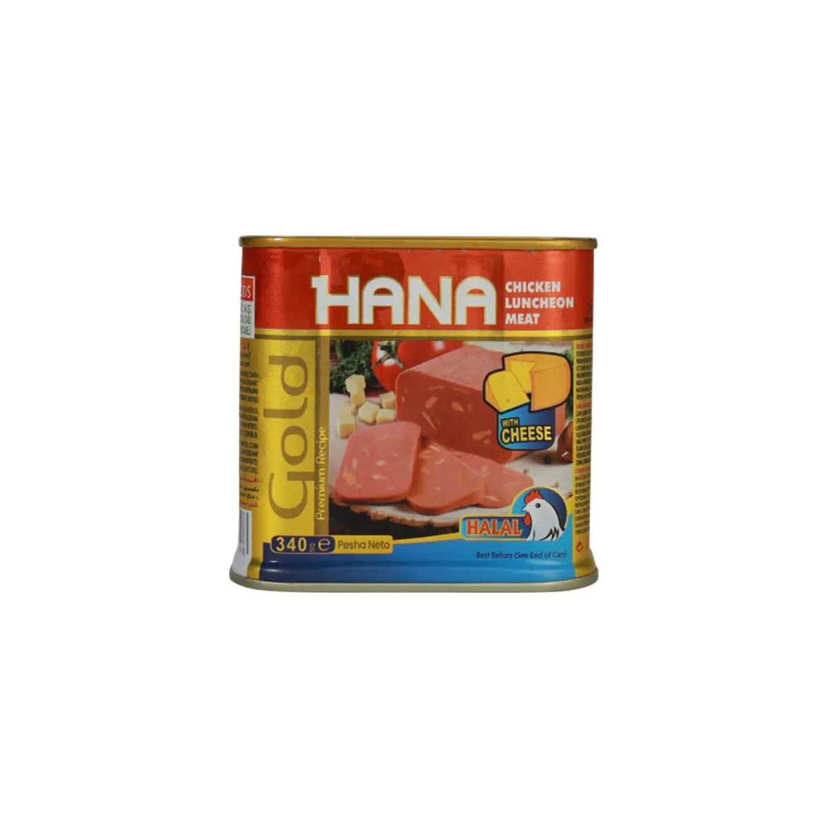 Rriskë pule me djath Hana Gold 340gr