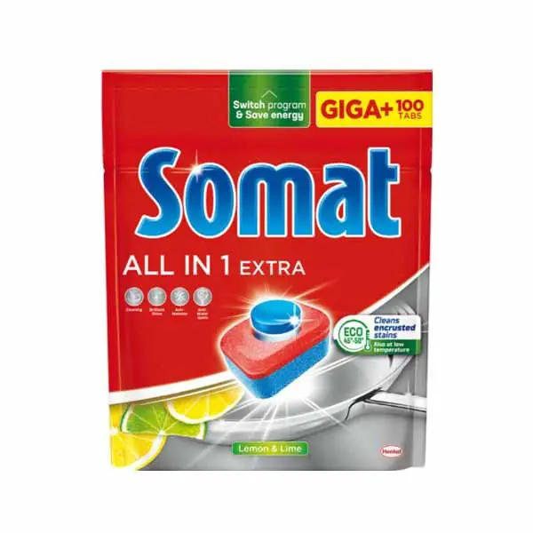 Tab per enelars All-in-one Somat 100cope