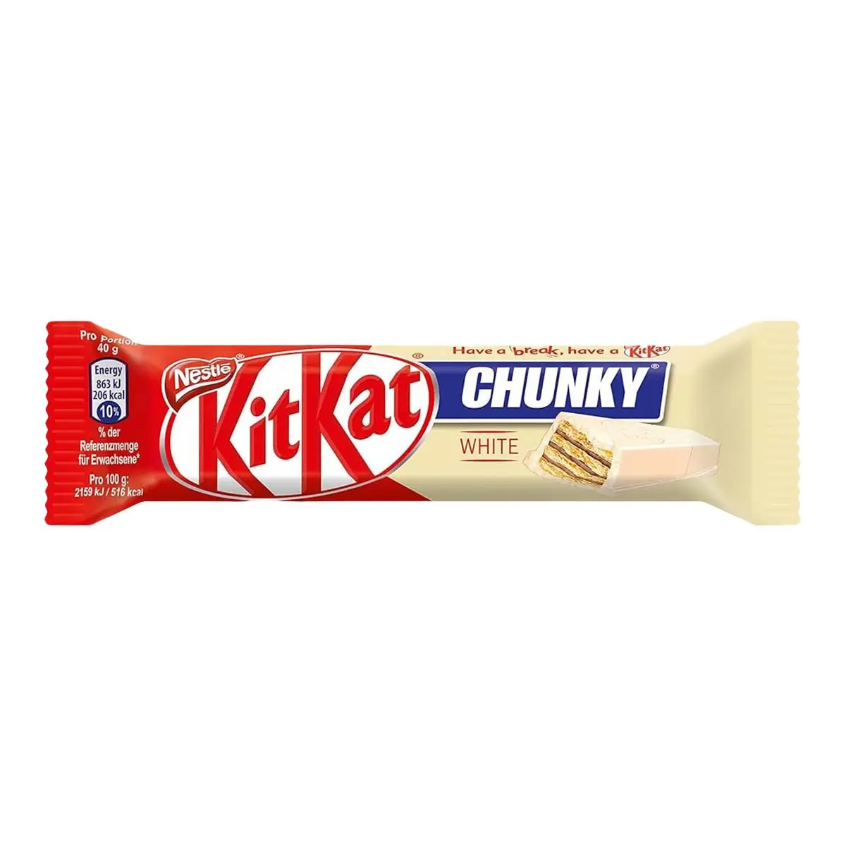 Çokollatë e bardhe Chunky KitKat 40gr