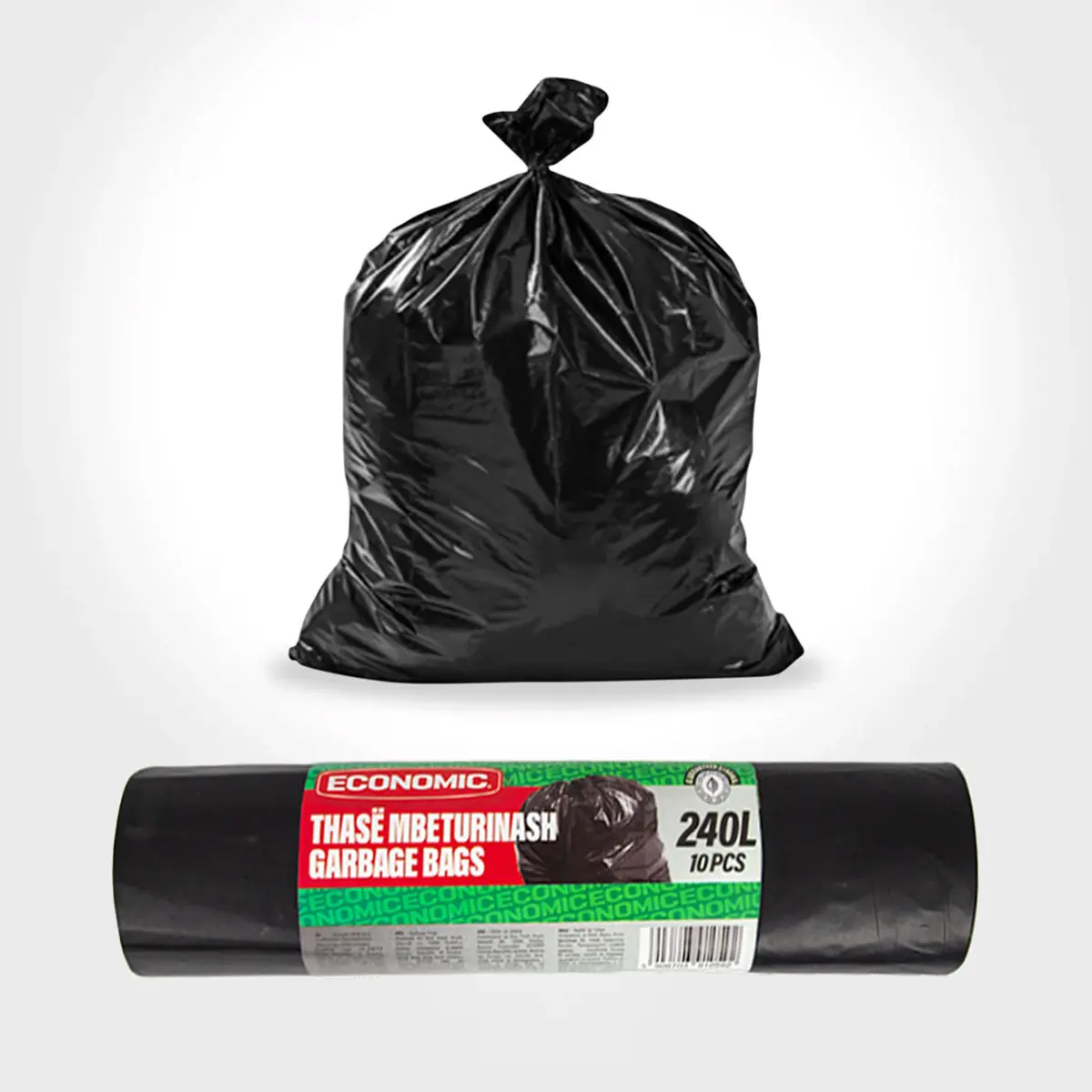 Qese per mbeturina Economic 240 L