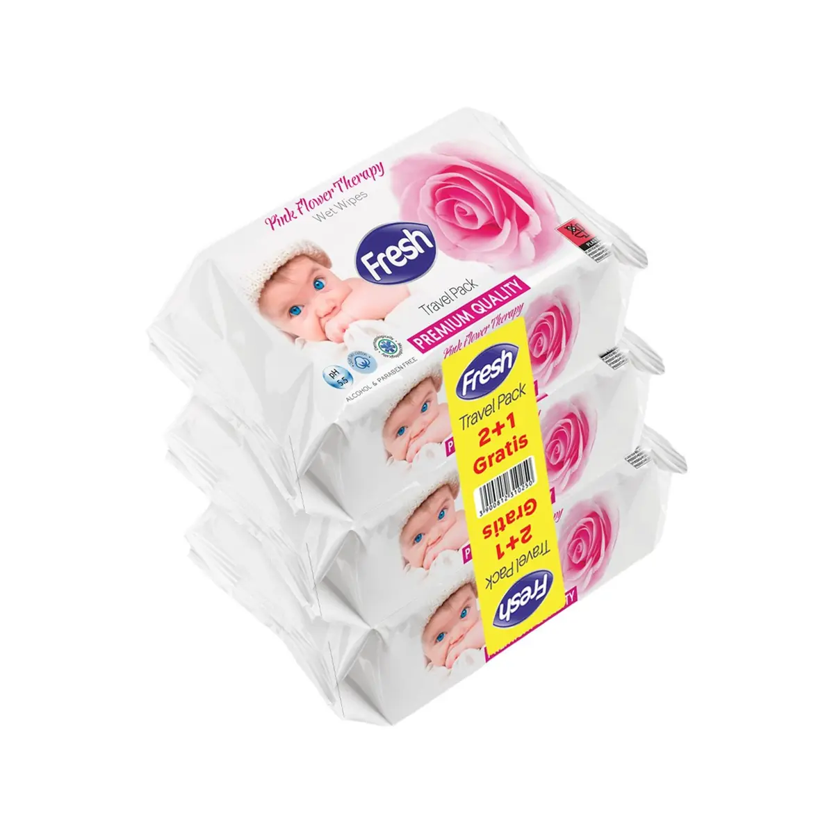 Leter e lagur FRESH Pink 30cope 2+1