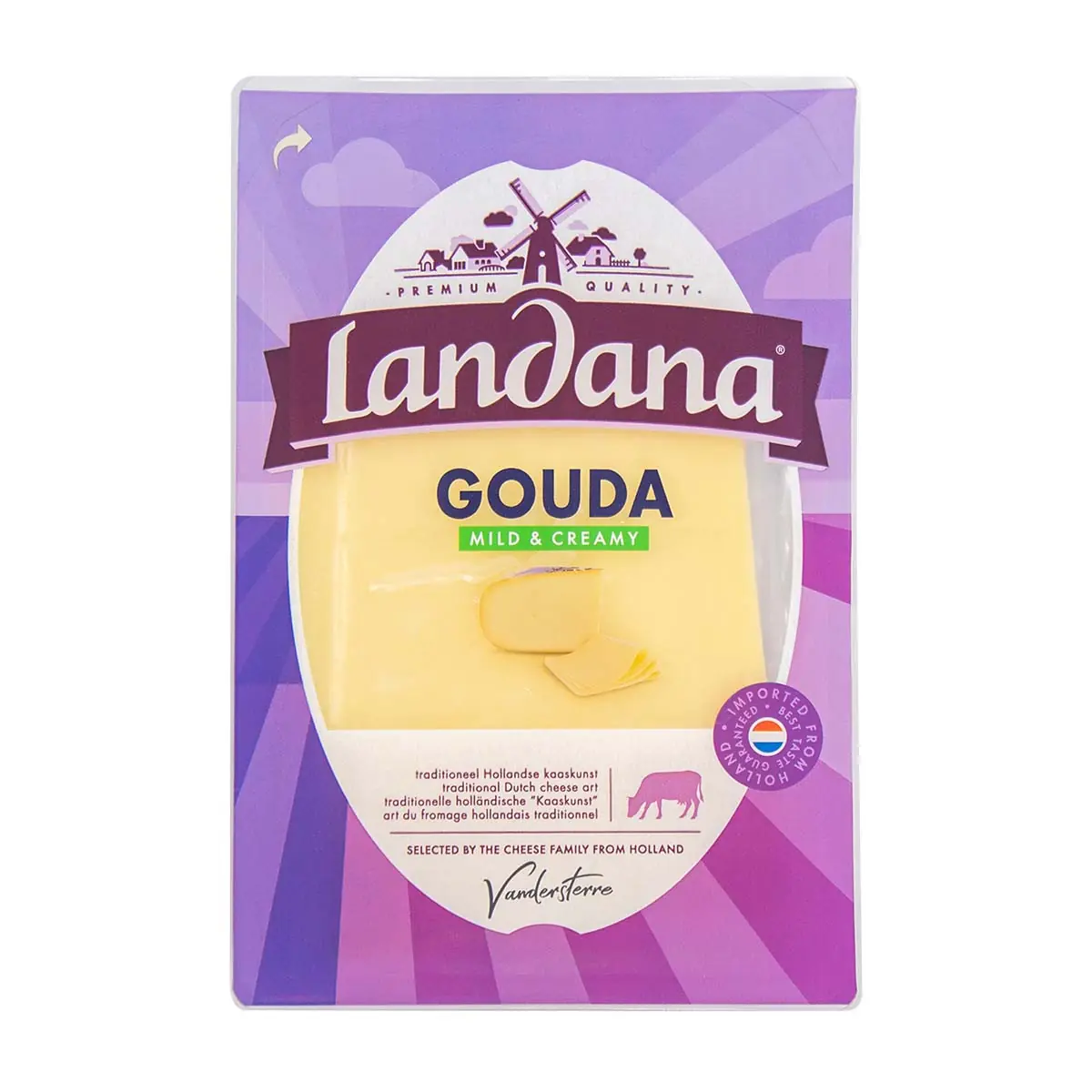 Kaçkavall bute rriska Landana Gouda 150g