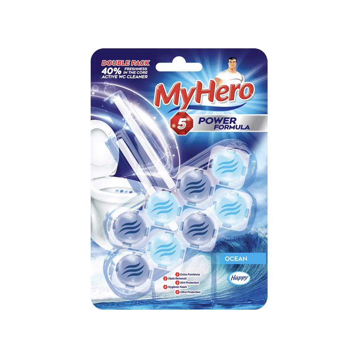 Aroma per wc My Hero Ocean 2x50gr