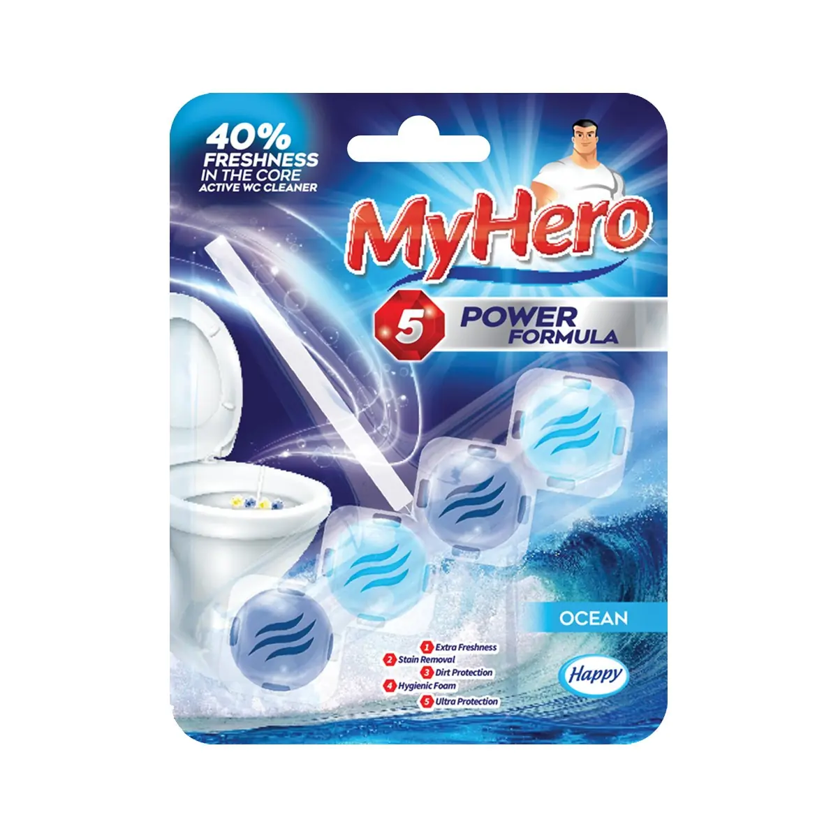 Aroma per wc My Hero Ocean 1×50 gr