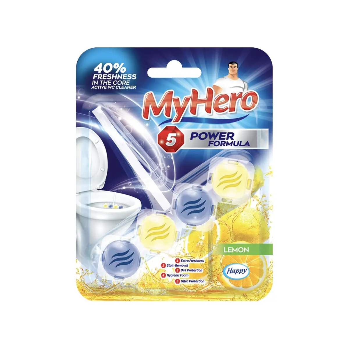 Aroma per wc My Hero Lemon 1×50 gr