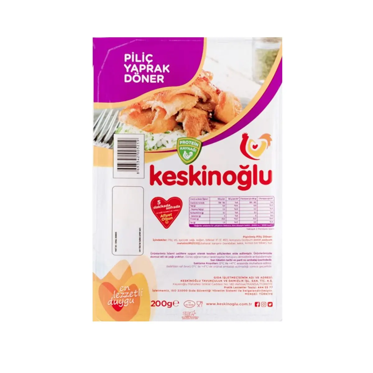 Dyner Pule Keskinoglu 200gr
