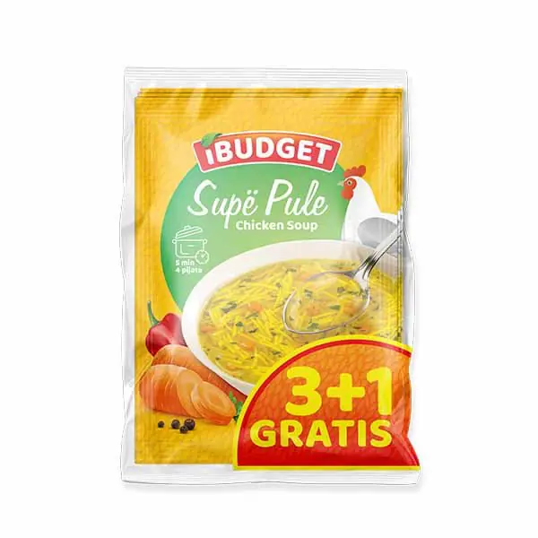 Supe pule Ibudget 60gr 3+1 gratis