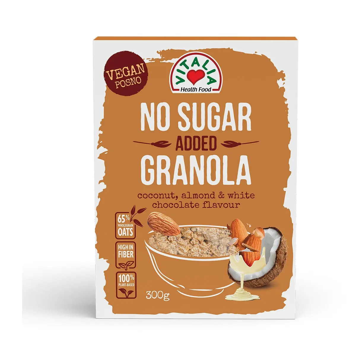 Granola çoko.&kokos&badem Vitalia 60gr