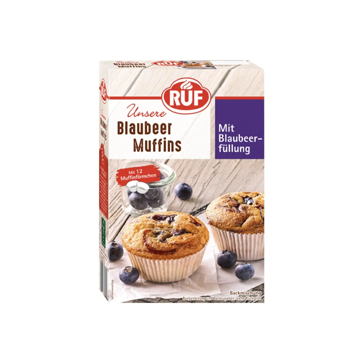 Muffin boronicë Ruf 280gr