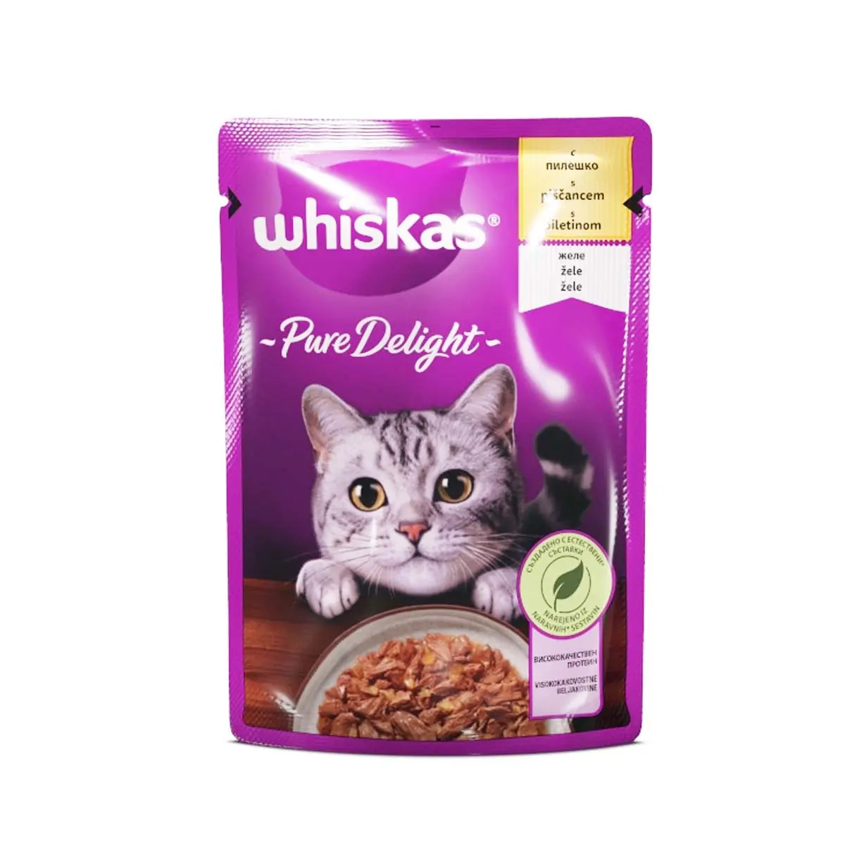 Ushqim mace pule delight Whiskas 85gr