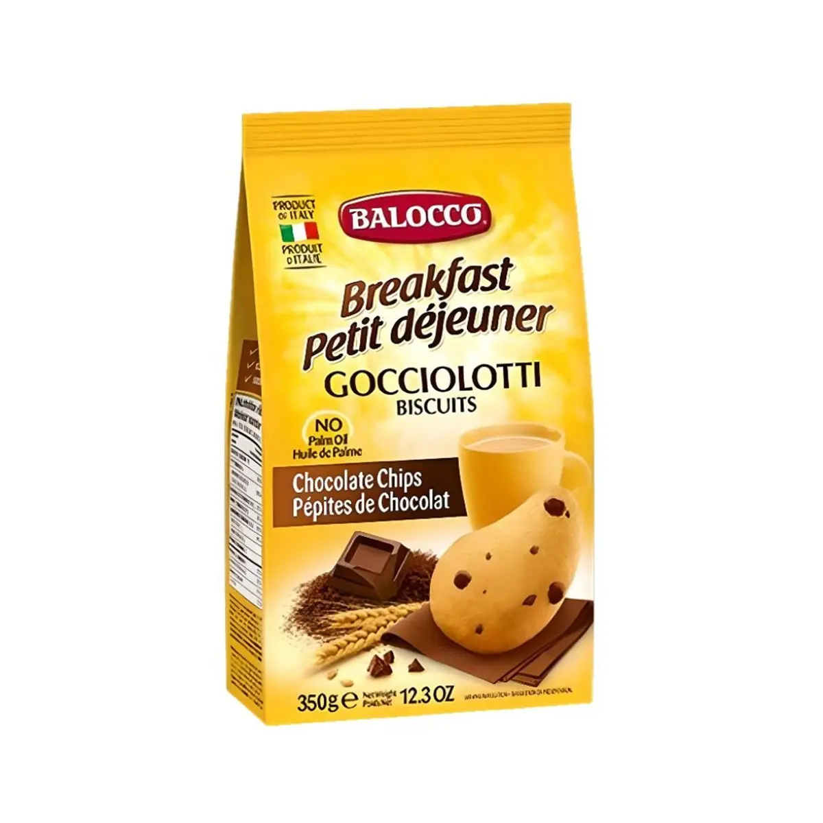 Biskota me copëza çoko. Balocco 350gr