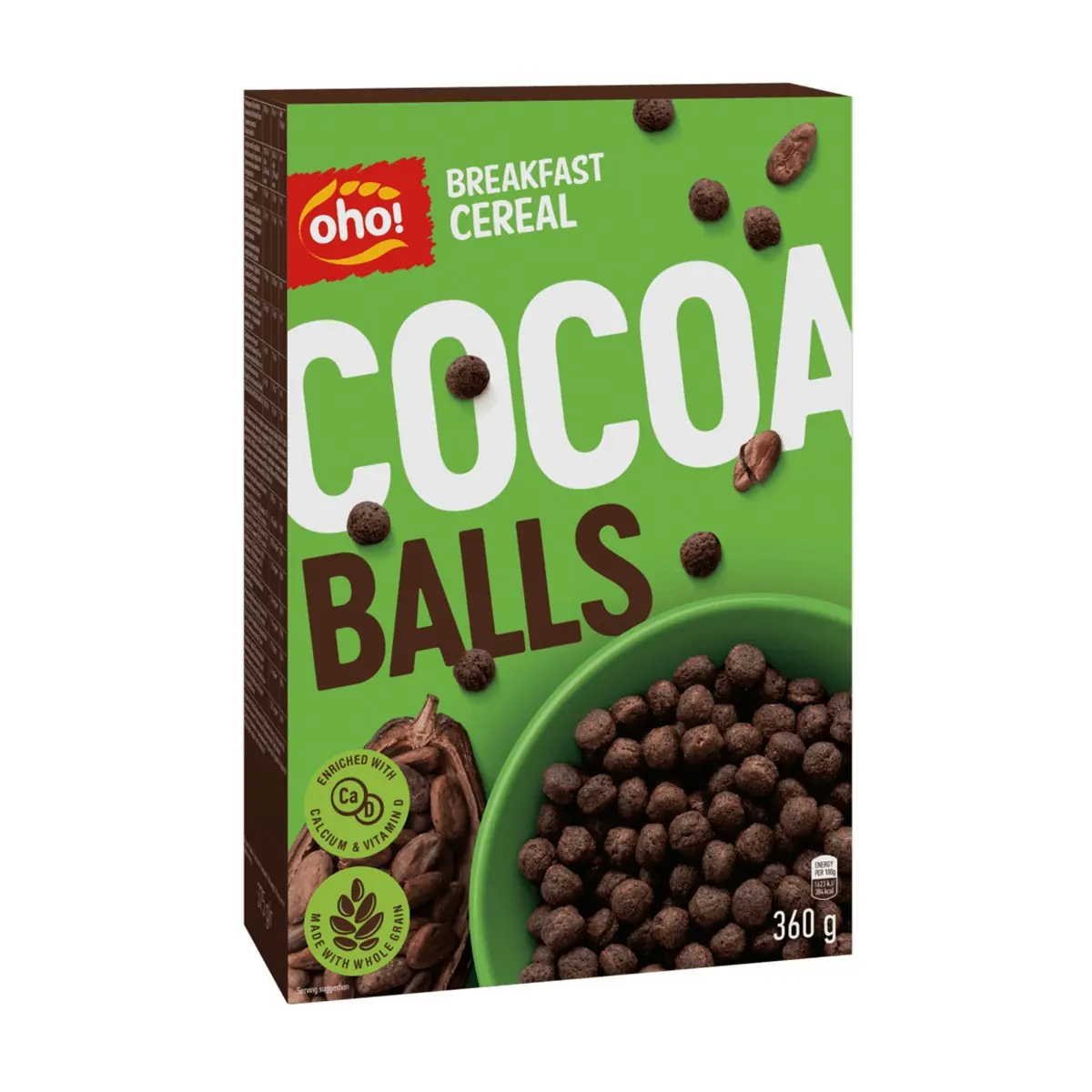 Kornfleks me shije kakao Oho 360gr