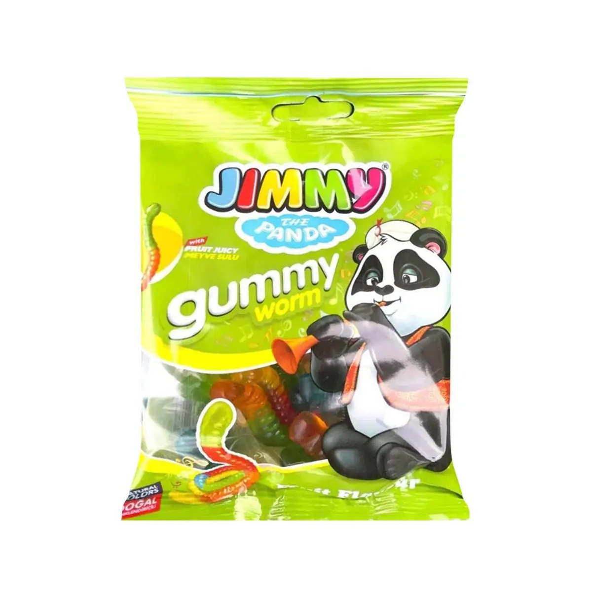 Bonbona gome sour me fruta Jimmy 80gr