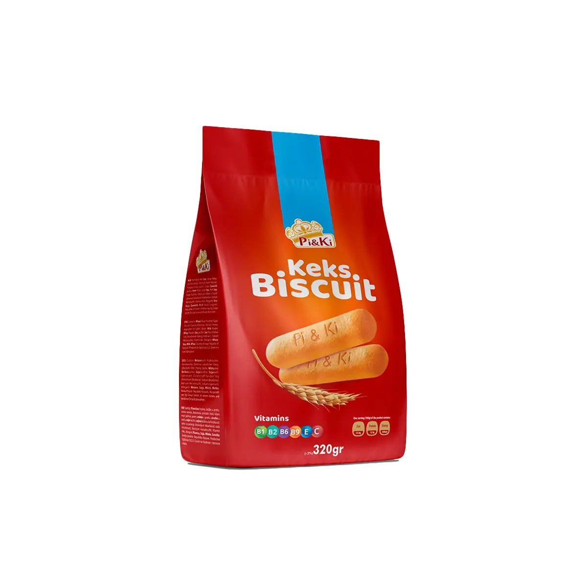 Biskota të thata mini PI&KI 320gr