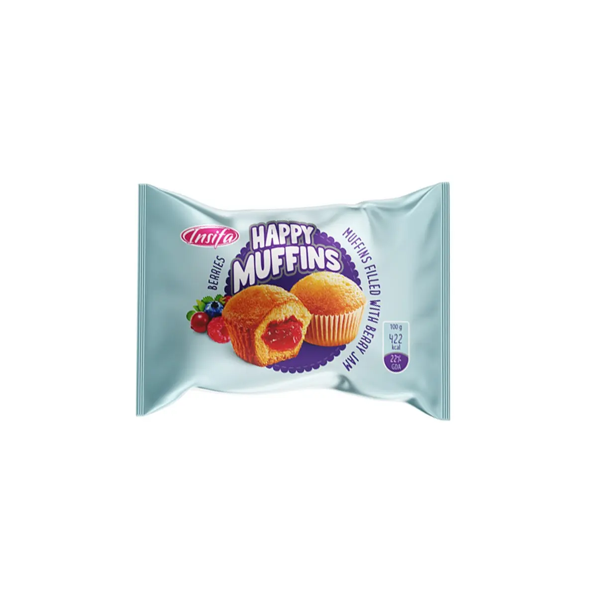 Keka te vegjel me fruta mali Insifa 40gr