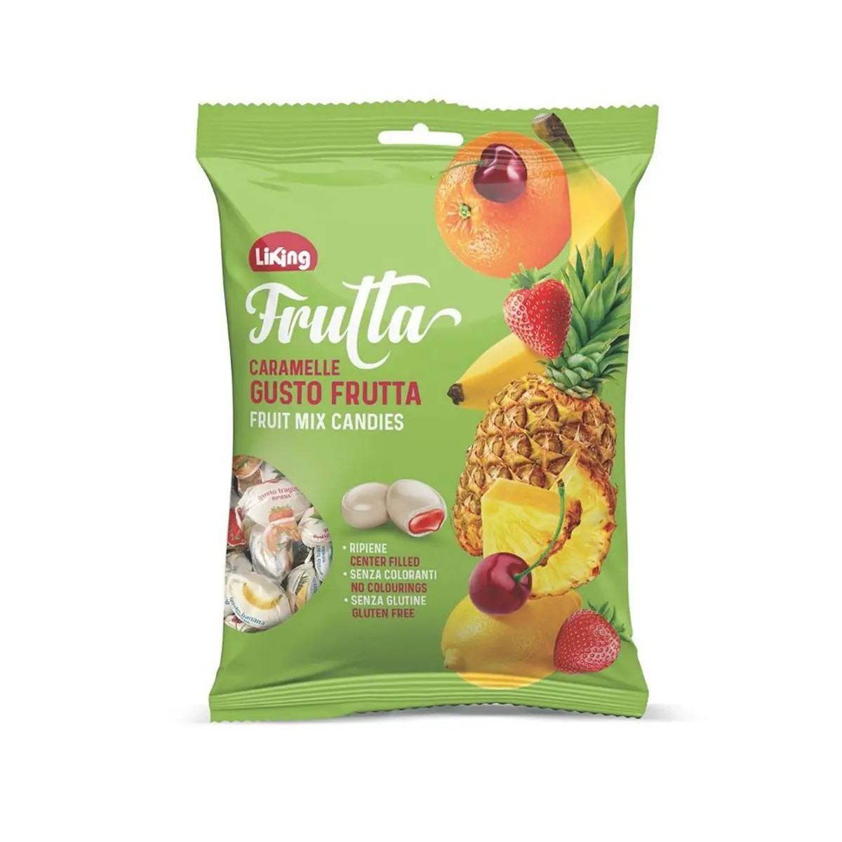 Bonbona me mix frutash Liking 150gr