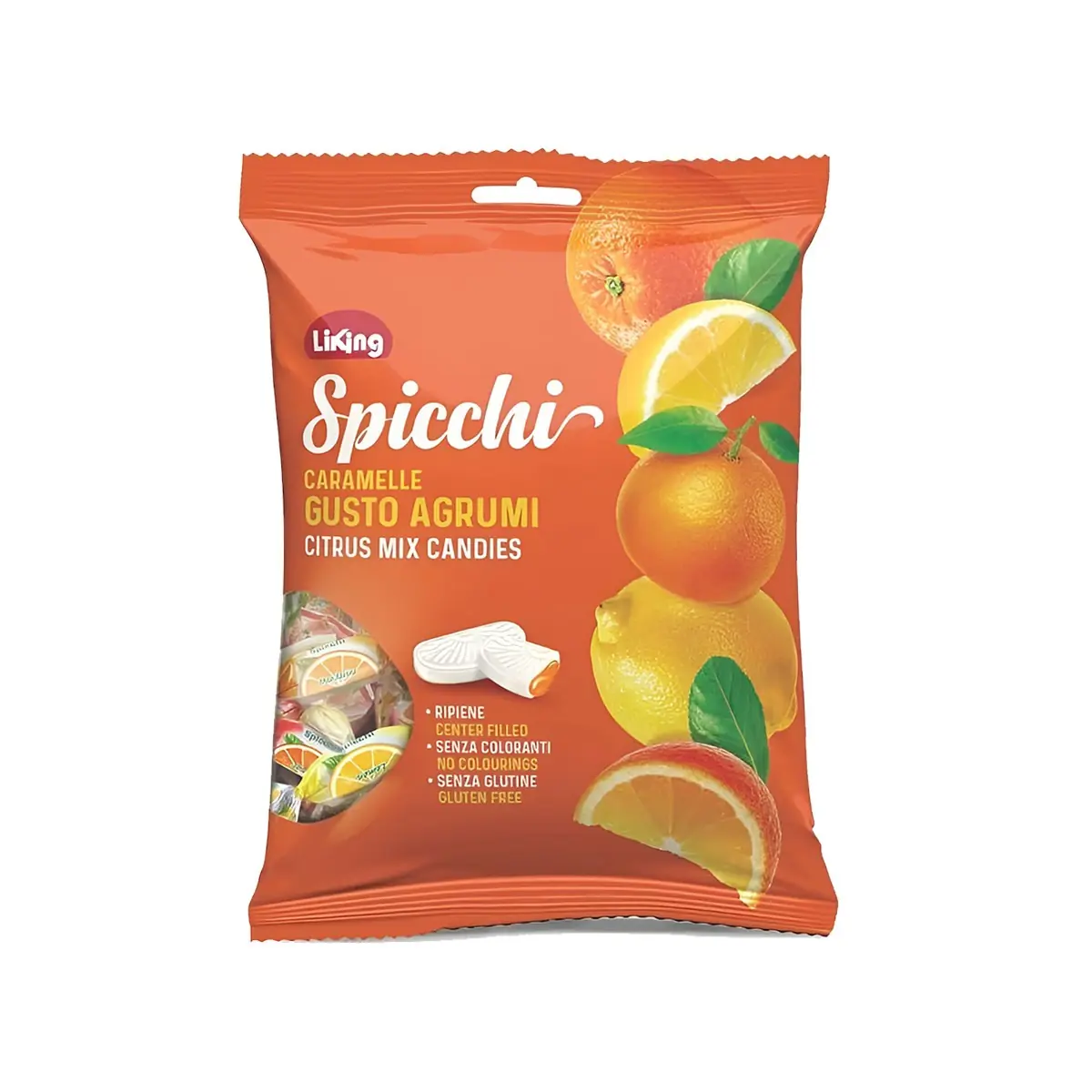 Bonbona me shije limoni Liking 150gr