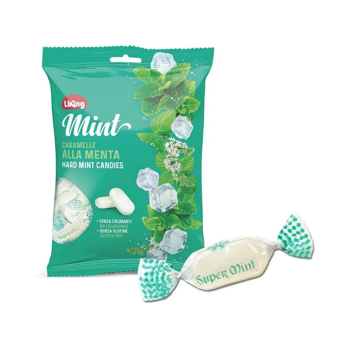 Bonbona hard mint Linking 150gr