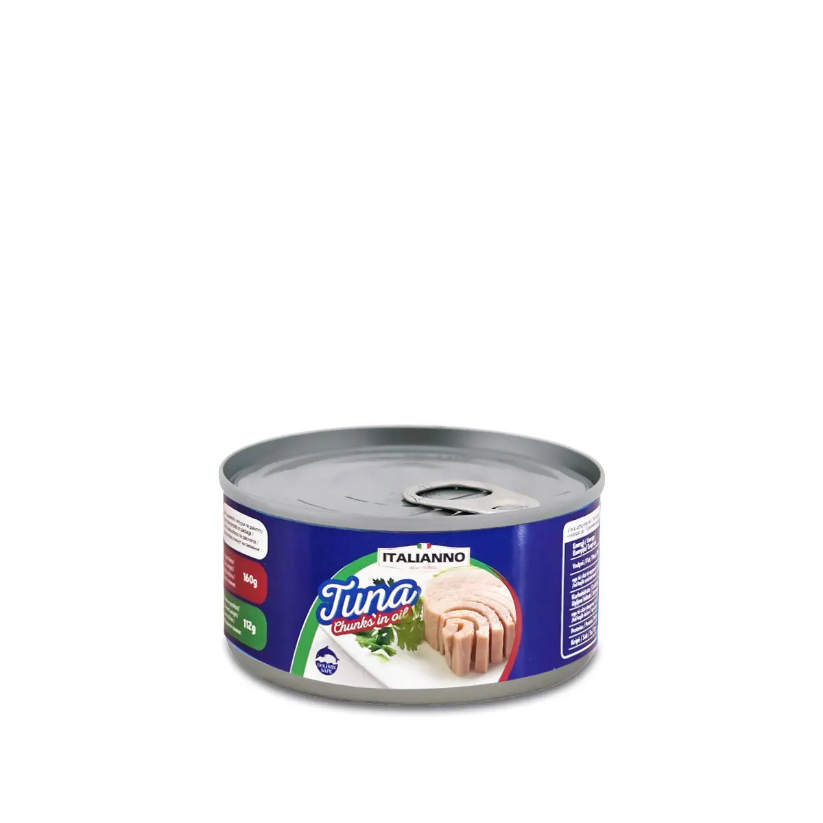 Tuna e plote ne vaj bimor Italianno 160g