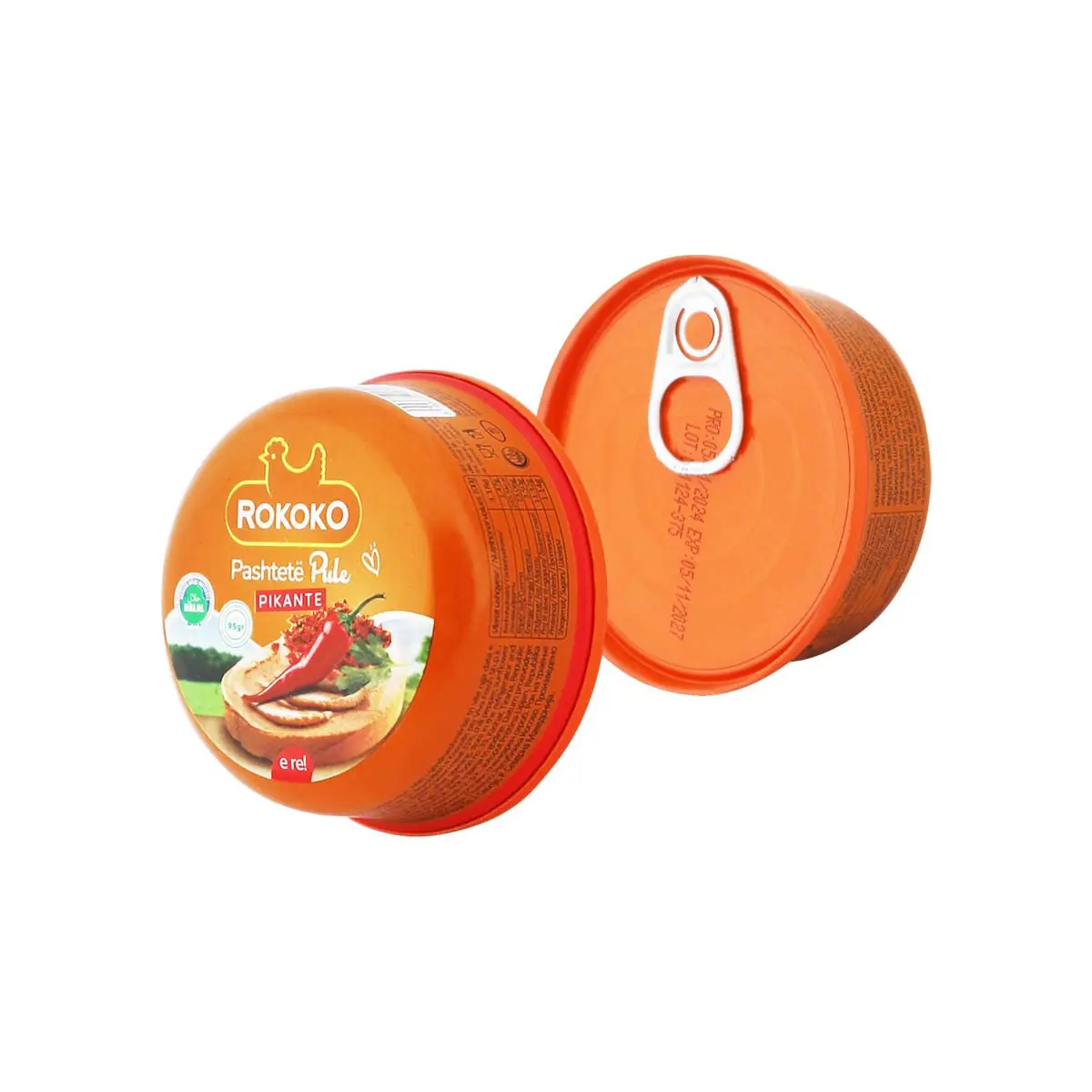 Pashtetë pule pikante Rokoko 95gr