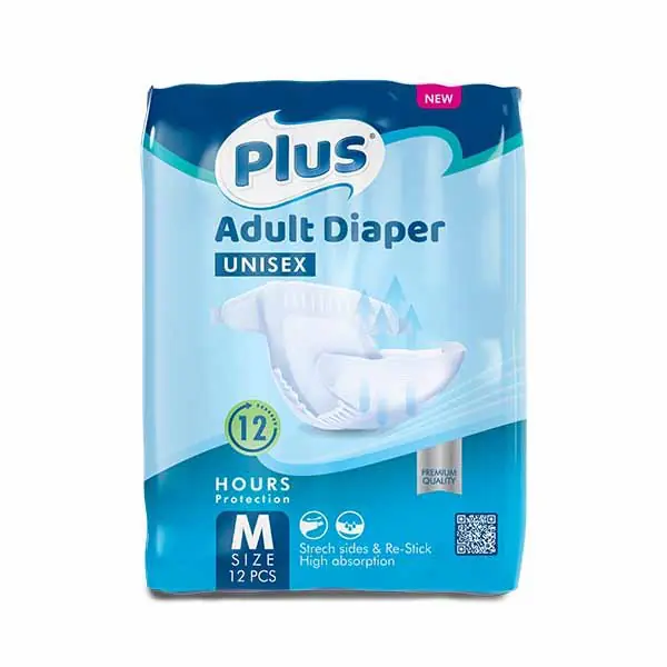 Pelena per rritur medium Plus 12pcs