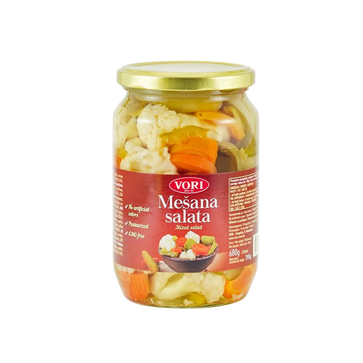 Sallat e perzier Vori 720gr