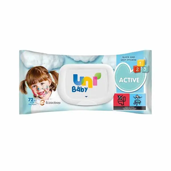 Leter e lagur active Uni 72cop