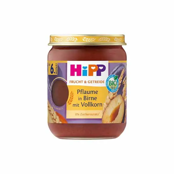 Ushqim me kumbull dhe dardhe Hipp 160gr